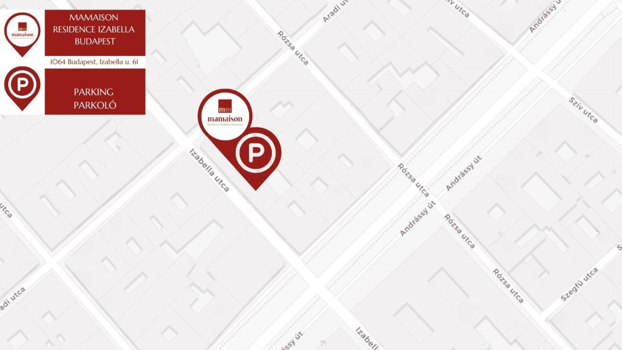 Mamaison Residence Izabella בודפשט מראה חיצוני תמונה